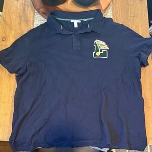 Lacoste Navy Blue Polo Shirt
